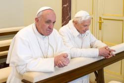Two popes Fran Benedict