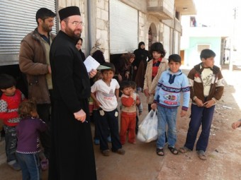 Refugees Help Syrian Orthodox in Maskaneh