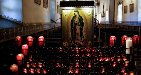 The Serra Chapel at Mission San Juan Capistrano in San Juan Capistrano, Calif., is seen in this July 27, 2015, photo. An effort is underway to consecrate California to the Immaculate Heart of Mary. (CNS photo/Nancy Wiechec) See CALIF-DEDICATING-MARY Nov. 21, 2018.