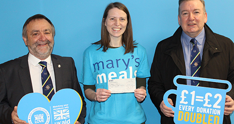 Knights of St Columba support Mary's Meals